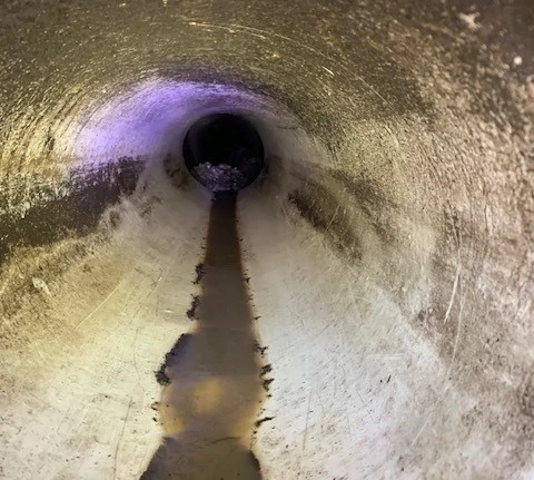 CCTV pipe inspections